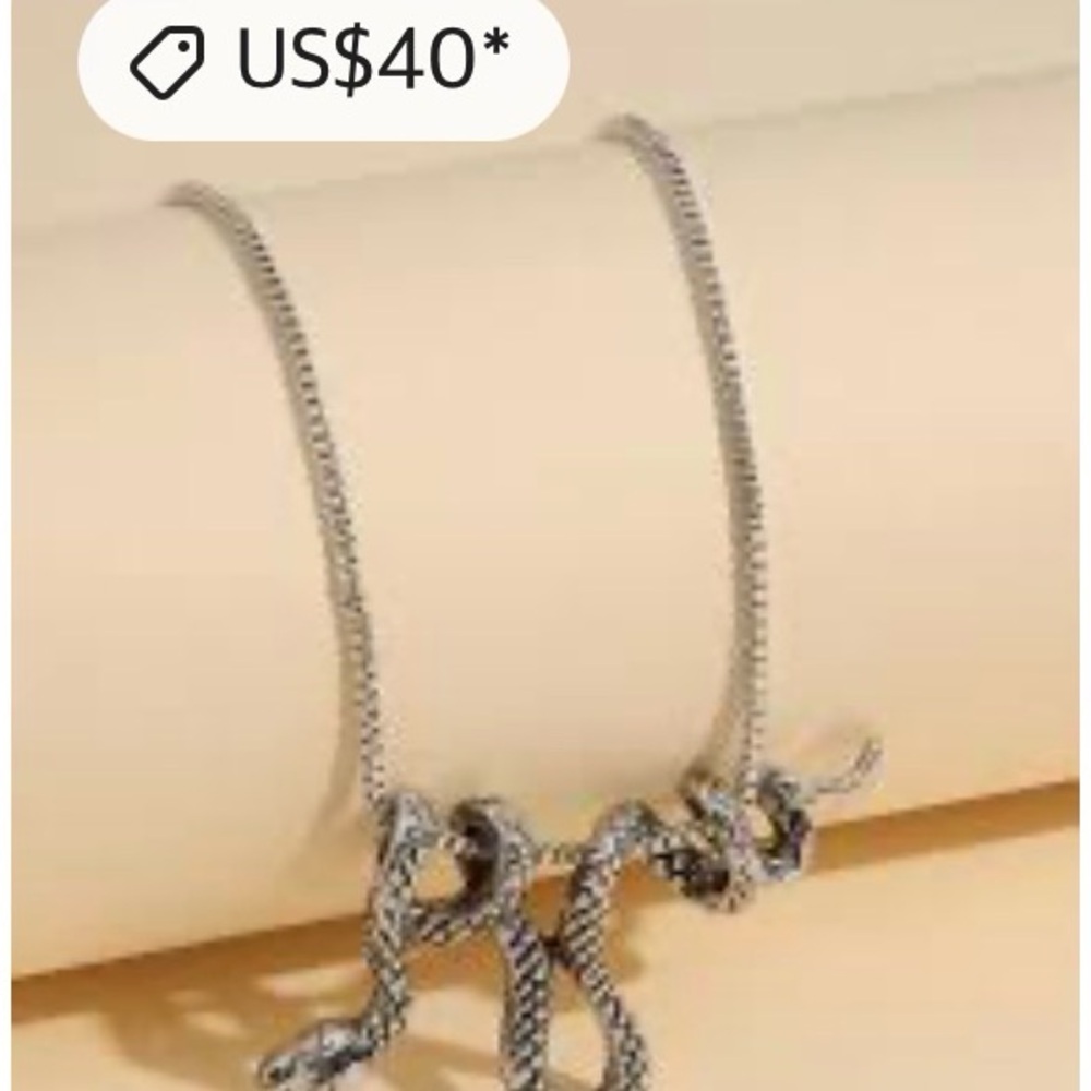 🖤Snake branch necklace - Picture 10 of 10